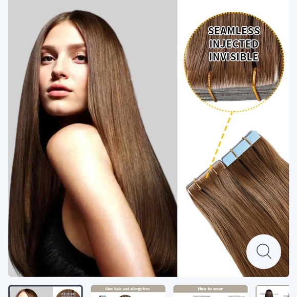 Goopatch Seamless Invisible Tape In Hair Extension - Picture 7 of 8